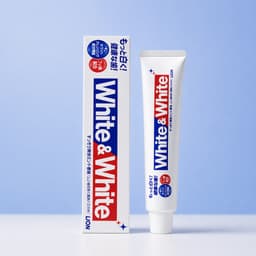 Kem Đánh Răng Lion White & White 150g -Làm sạch vết bẩn, hỗ trợ răng trắng sáng và ngừa sâu răng 1