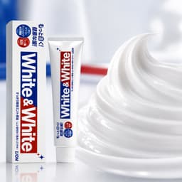 Kem Đánh Răng Lion White & White 150g -Làm sạch vết bẩn, hỗ trợ răng trắng sáng và ngừa sâu răng 4