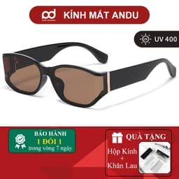 Kính râm mát thời trang nam nữ AnDu phong cách Hàn Quốc dáng GM chống tia UV bảo vệ mắt 9039 1