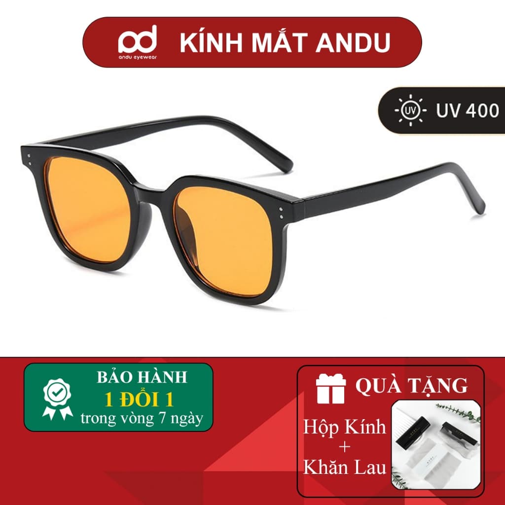 Kính râm mát thời trang nam nữ  NARO EYEWEAR được thiết kế 2 chấm kết hợp với nhiều tone màu đẹp 3321