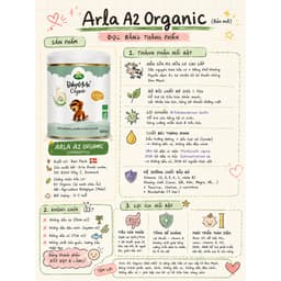 [DATE 2028] Sữa công thức Arla Baby&Me A2 HMO Đan Mạch 2