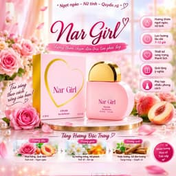 Nước hoa nữ Nar Girl - QUYẾN RŨ VÀ SANG TRỌNG (50ML) 1
