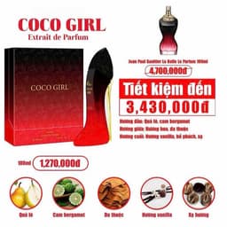Nước hoa nữ Coco Girl - SANG TRỌNG, NGỌT NGÀO, QUYẾN RŨ (100ML) 2