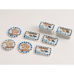 Miếng hít tủ lạnh khảm trai handmade 7COOKS, Magnet trang trí, ghi chú, tạo điểm nhấn cho tủ lạnh 9