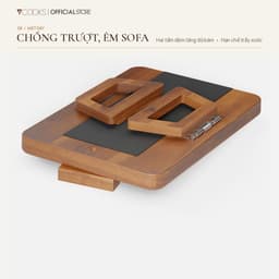 Bộ khay kẹp tay vịn sofa gỗ 7COOKS, bàn mini phòng khách, miễn phí khắc tên theo yêu cầu 8