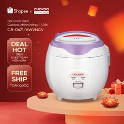 Nồi cơm điện cơ Cuckoo CR-0671/VWVNCV 1,08L - Chính hãng 1