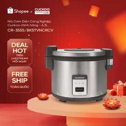 Nồi cơm điện công nghiệp Cuckoo CR-3555/BKSTVNCRCV - 6.3l - chính hãng 1