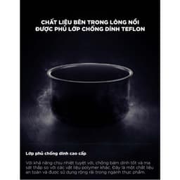 Nồi cơm điện cơ 1L Cuckoo CR-0661/ORVNCV - Công suất 500W - Lòng nồi chống dính, dễ dàng vệ sinh 6