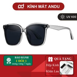 Kính râm mát thời trang nam nữ NARO EYEWEAR gọng nhựa vuông chống tia UV phong cách Hàn Quốc 221 1
