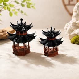 Mô Hình Tượng Thủy Đình Lục Giác Mini Phong Cách Cổ Trang – Phụ Kiện Trang Trí Tiểu Cảnh, Sa Bàn, Bàn Trà, Kệ Sách 4