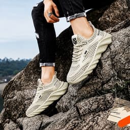 Giày Sneaker Thể Thao Nam – Lưới Thoáng Khí, Đế Êm, Siêu Nhẹ 2