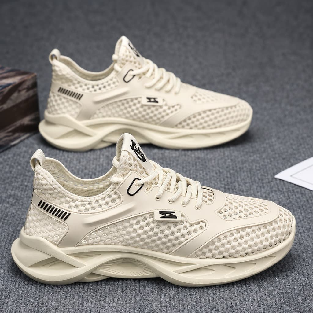 Giày Sneaker Thể Thao Nam – Lưới Thoáng Khí, Đế Êm, Siêu Nhẹ