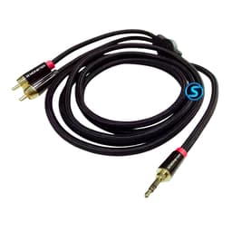 Dây AV 3.5mm ra AV (hoa sen rca audio) Monster. Chiều dài 2M. 3