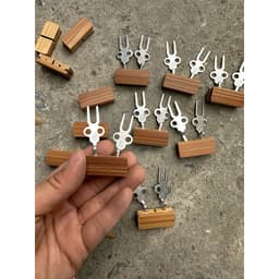 Xiên tre tia Đôi, xiên hoa quả dành cho lồng chim Chào Mào cao cấp (MS02) 2