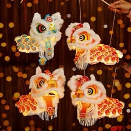 Đèn Lân Đèn Lồng Trung Thu Lân Rồng Cá Chép, Lồng ĐènTrang Trí Trung Thu Lễ Hội DIY Handmad Lân 2026 7