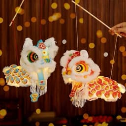Đèn Lân Đèn Lồng Trung Thu Lân Rồng Cá Chép, Lồng ĐènTrang Trí Trung Thu Lễ Hội DIY Handmad Lân 2026 9