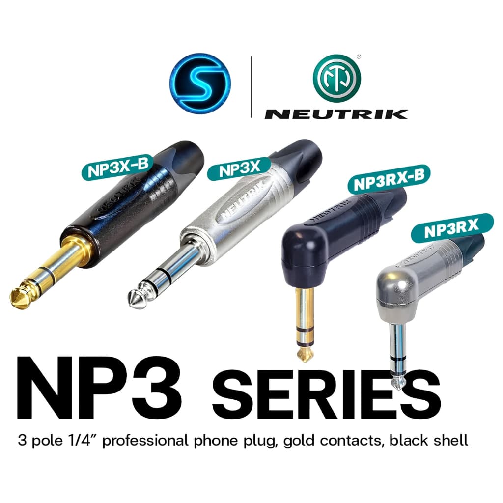 Jack rắc 6ly STEREO chính hãng NEUTRIK. [Chính Hãng] Liechtenstein châu Âu