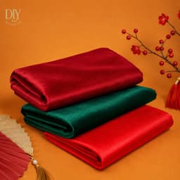 Vải nhung đỏ, vải làm phông nền rèm backdrop chụp ảnh, trang trí Noel Tết, khổ 1m6 6