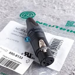 Giắc jack canon neutrik, newtrik chính hãng NC3MXX-B - NC3FXX-B [Chính Hãng] Liechtenstein châu Âu 3