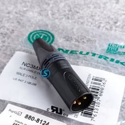 Giắc jack canon neutrik, newtrik chính hãng NC3MXX-B - NC3FXX-B [Chính Hãng] Liechtenstein châu Âu 7