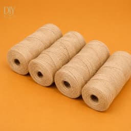 Dây thừng DIYDECORSG dây đay, sợi cói, handmade trang trí, cuộn 100m size 1mm 2