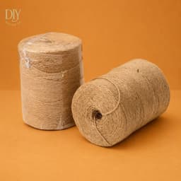 Dây thừng DIYDECORSG dây đay, sợi cói, handmade trang trí, cuộn 100m size 1mm 5