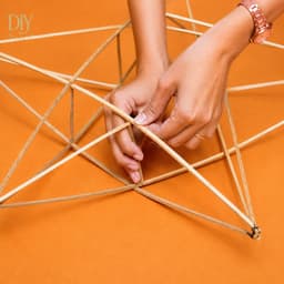 Combo 10 khung đèn ông sao DIYDECORSG, khung nan tre nhuộm màu làm lồng đèn Trung thu 9