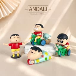 Đồ Chơi Shin Cậu Bé Bút Chì Dây Cót | Mô Hình Mini Biết Chạy – Siêu Dễ Thương 1