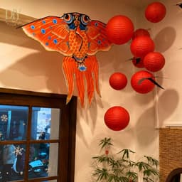Diều cá chép DIYDECORSG cá chép vải chống thấm, tháo lắp gọn, trang trí Trung thu Tết, sải cánh 1,2m 6