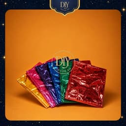 Giấy bóng kiếng DIYDECORSG, giấy màu thủ công làm lồng đèn Trung thu và bọc kẹo, đủ màu 70x100cm 1