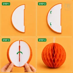 Lồng đèn tổ ong DIYDECORSG, lồng đèn giấy xếp màu đỏ, trang trí tiệc cưới sinh nhật Tết Trung thu 3