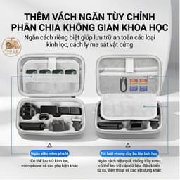Túi/Hộp đựng chống sốc dành cho DJI Osmo Pocket 4 Pro ,Pocket 4 P Đeo Tay, Đeo Vai 2