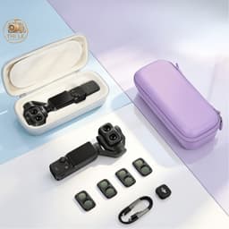 Túi/Hộp đựng chống sốc dành cho DJI Osmo Pocket 4 Pro ,Pocket 4 P Đeo Tay, Đeo Vai 9