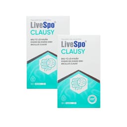 [T1/2028] Men Vi Sinh LiveSpo Clausy Bào Tử Lợi Khuẩn  Hộp 5 ống  x 5ml- Hỗ Trợ Tiêu Hóa, Giảm Đầy Hơi, Khó Tiêu 6