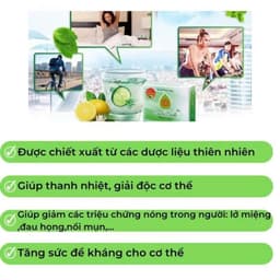 [Combo 6 Hộp] Bột Sủi Sensa Cools Thanh Nhiệt Cơ Thể- Hộp 6 gói x 7g/gói - Chính hãng 2