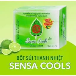 [Combo 6 Hộp] Bột Sủi Sensa Cools Thanh Nhiệt Cơ Thể- Hộp 6 gói x 7g/gói - Chính hãng 5