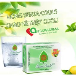 [Combo 6 Hộp] Bột Sủi Sensa Cools Thanh Nhiệt Cơ Thể- Hộp 6 gói x 7g/gói - Chính hãng 3