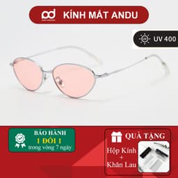 Kính mát thời trang nam nữ unisex phong cách Y2K, dáng mắt mèo thời thượng, đi biển dạo phố 8177 1