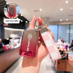 Ốp Chìa Khóa Xe Lexus Smartkey Màu Ombre TPU Dành Cho NX200, RX200t, ES200, ES250, ES300h, IS300 7