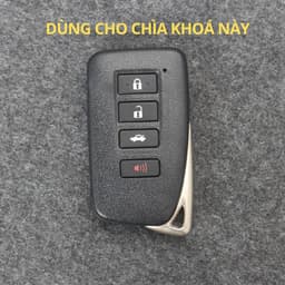 Ốp Chìa Khóa Xe Lexus Smartkey Màu Ombre TPU Dành Cho NX200, RX200t, ES200, ES250, ES300h, IS300 2