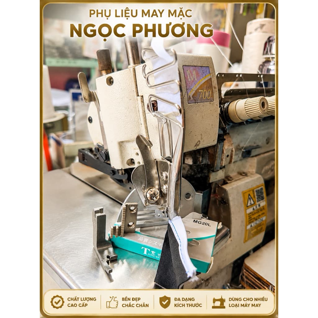 Bộ cử viền máy 1 kim công nghiệp
