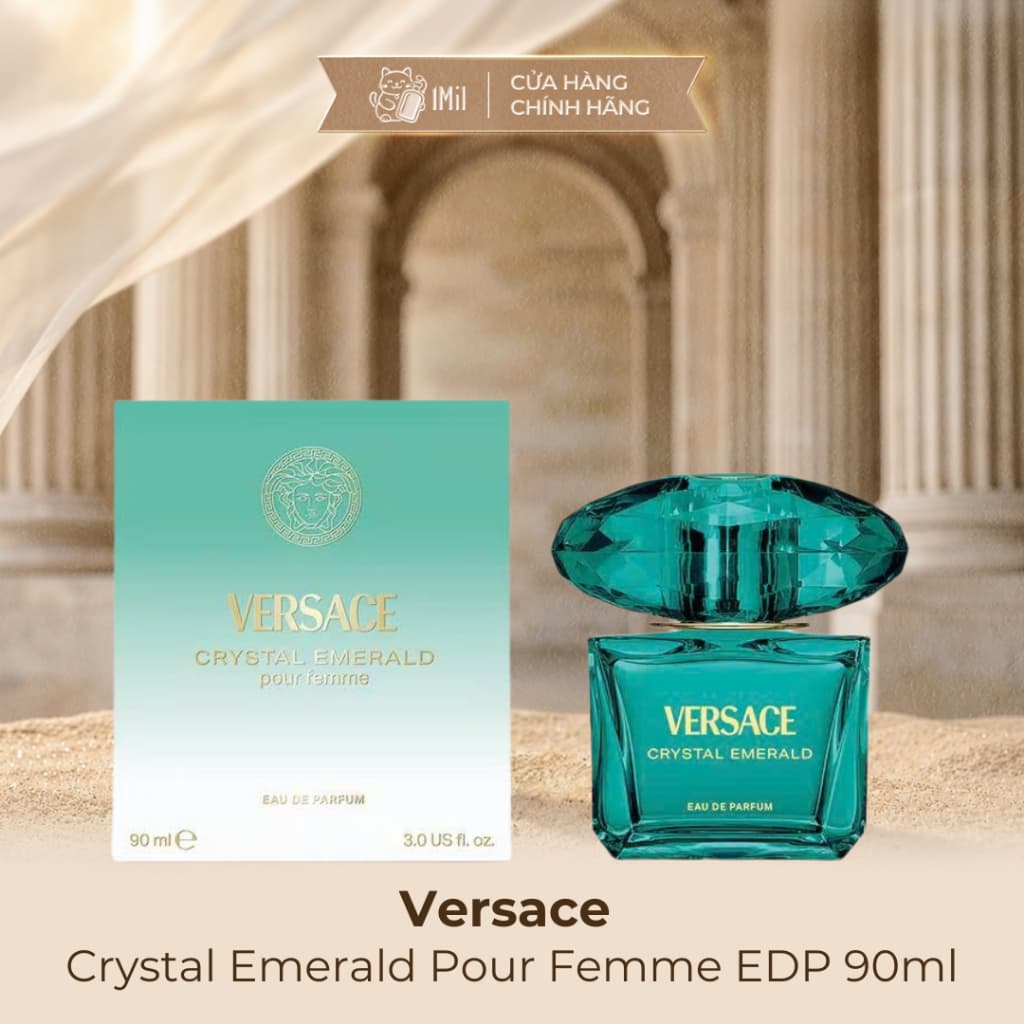 [1MIL] [Hỏa tốc HCM] nước hoa nữ Versace Crystal Emerald EDP