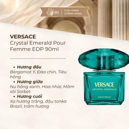 [1MIL] [Hỏa tốc HCM] nước hoa nữ Versace Crystal Emerald EDP 2