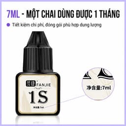 Keo nối mi FANJIE với công nghệ Nhật Bản không cay, siêu bền đến 60 ngày 7ml (NM95) 7