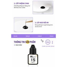 Keo nối mi FANJIE với công nghệ Nhật Bản không cay, siêu bền đến 60 ngày 7ml (NM95) 5