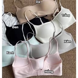 Áo Lót Quảng Châu Đúc Su Tàng Hình Không Gọng Áo Ngực Nữ Kháng Khuẩn Co Giãn 4 Chiều Nâng Ngực Loại 1 - K146 3