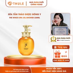 Sữa Tắm Thảo Dược Đông Y Cao Cấp The Whoo Spa Oil Shower Dưỡng Ẩm Bóng Khỏe Da Chai 220ml 1