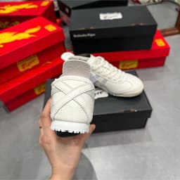 [Tặng box bv,m giấy gói] giày hổ tg trắng xám mẫu mới full da cực đẹp, dễ phối đồ, nhẹ, êm bassic ôm chân 4