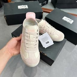 [MỊNZZZ] giày thể thao ontis suka nữ trắng xám hồng, giày tg hồng, ôm chân, gọn chân, cực êmm 4