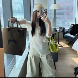 [ MỞ BÁN - CHẤT PREMIUM ] Áo Thun Nữ Tay Dài Chất Giấy Premium Khuy Cúc Mỏng Nhẹ Co Giãn Basic Hàn Quốc BYJANE - 702 7
